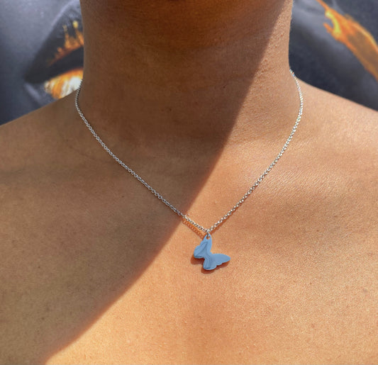 Butterfly Pendant Necklace