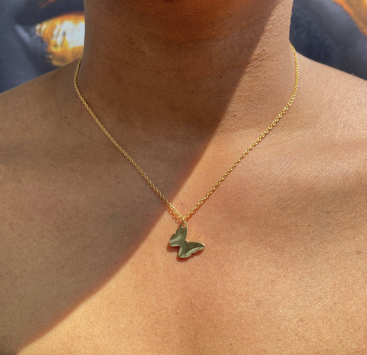 Butterfly Pendant Necklace